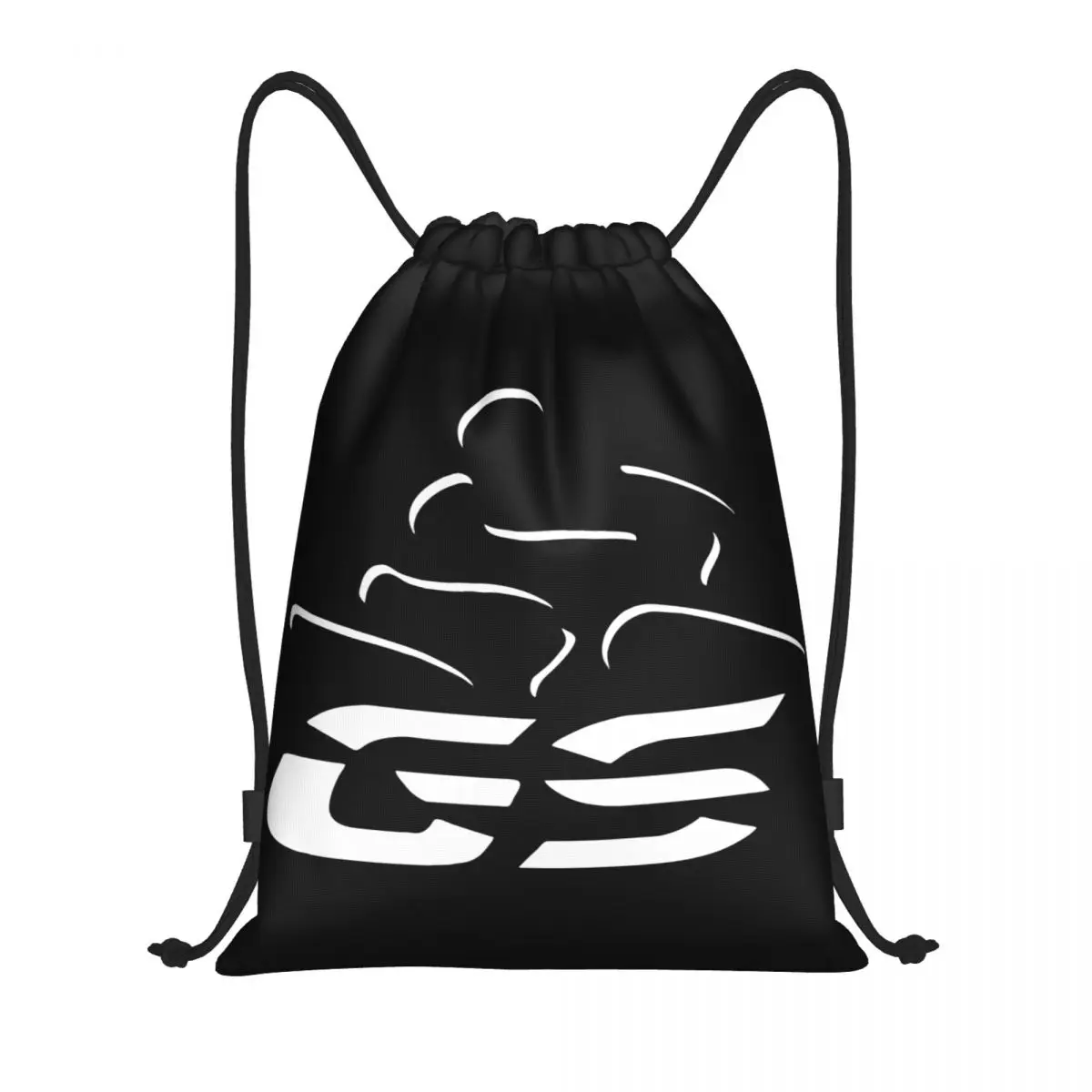 GS Motocross Biker Drawstring Bags Soccer Backpack Gym Sackpack Motorcycles String Bag for Yoga