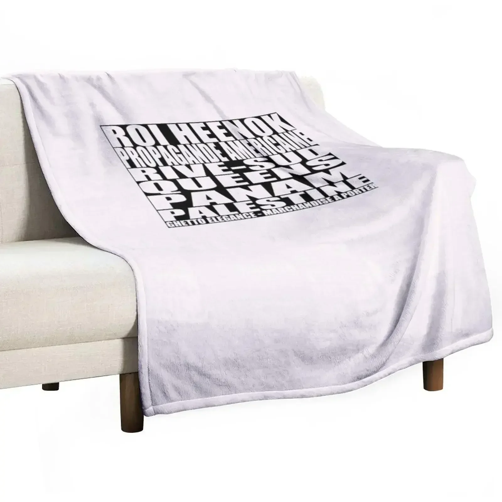 King Heenok - US Propaganda 2 Classic T-Shirt Throw Blanket Bed Soft Beds for sofa Soft Sofa Throw Decorative Beds Blankets
