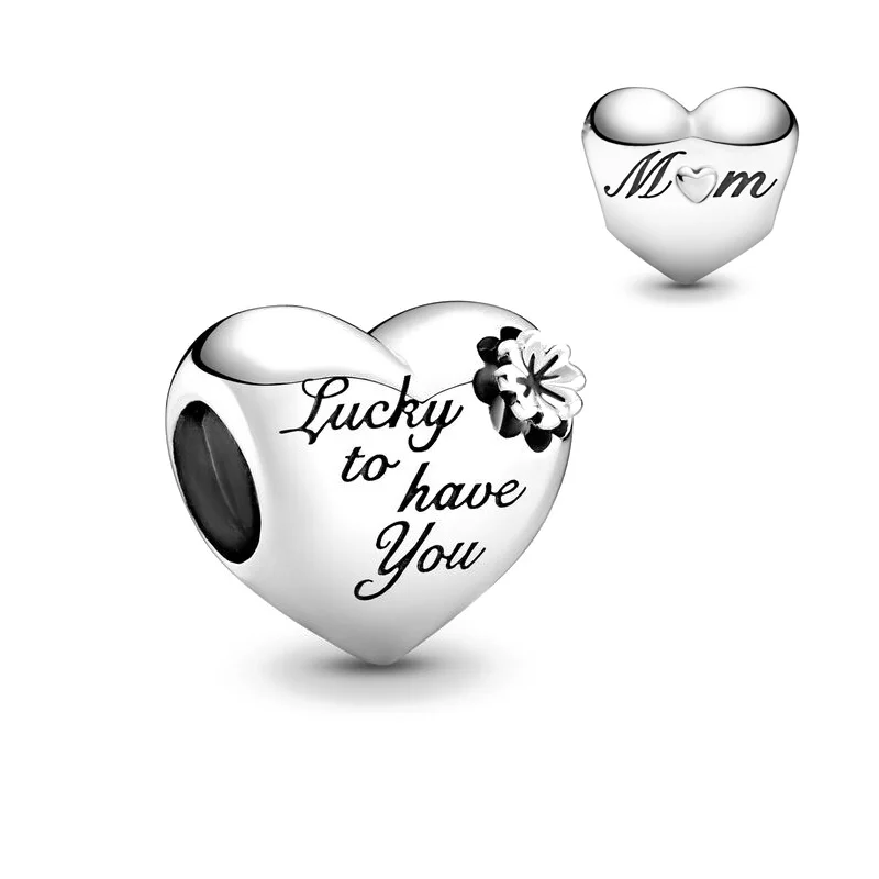 Hot Sale  Collection Series Love Valentine's Day Mother's Day Charm Bead Fit Original Bracelet DIY Accessories Gift For Women