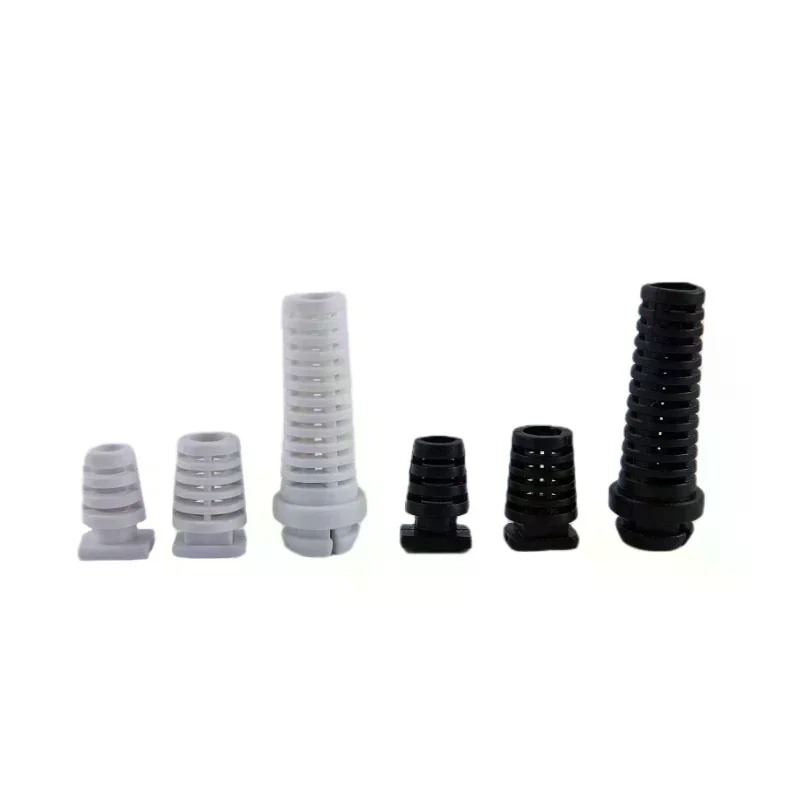 10pcs 4.6/5.2/6mm Cable Gland Connector Rubber Strain Relief Cord Boot Protector Wire Cable Sleeve Power Tool Cellphone Charger