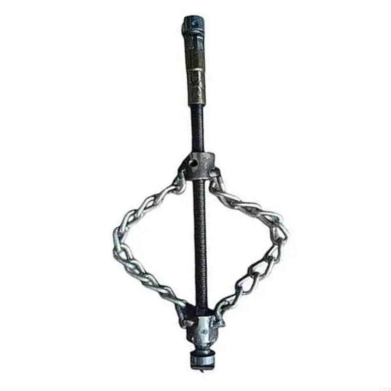 

2025 New Multiple Purpose Drain Unclogging Chain Tool Flexible Shaft Design With Interchangeable Heads For Various Pipe
