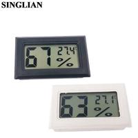 Mini LCD Digital Display Thermohygrometer Embedded Thermometer Hygrometer Temperature Sensor Humidity Meter Gauge Instruments