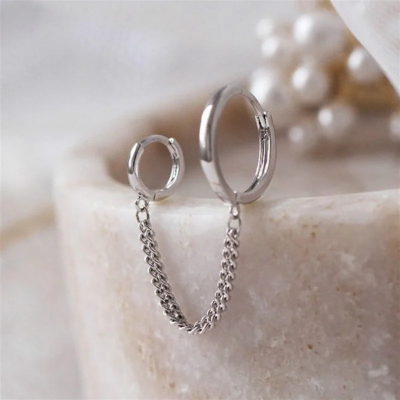 New Double Earhole Integrated Earring, Personalized Female Earrings - Quality Selection earrings for women