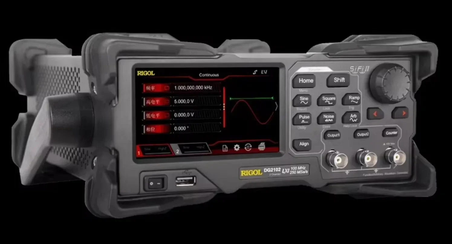 1PC Rigol DG2102 -2Channel, 100 MHz Function / Arbitrary Waveform Generator  In Stock #familitrade