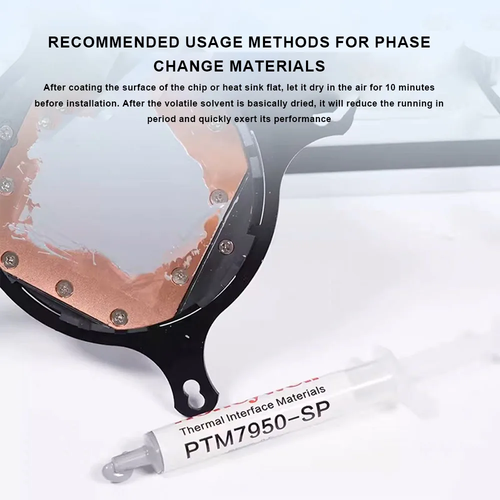 Honeywell 7958SP Thermal Grease Computer Laptop CPU Graphic Card GPU Phase-change Conductive Silicone Paste PTM7950SP