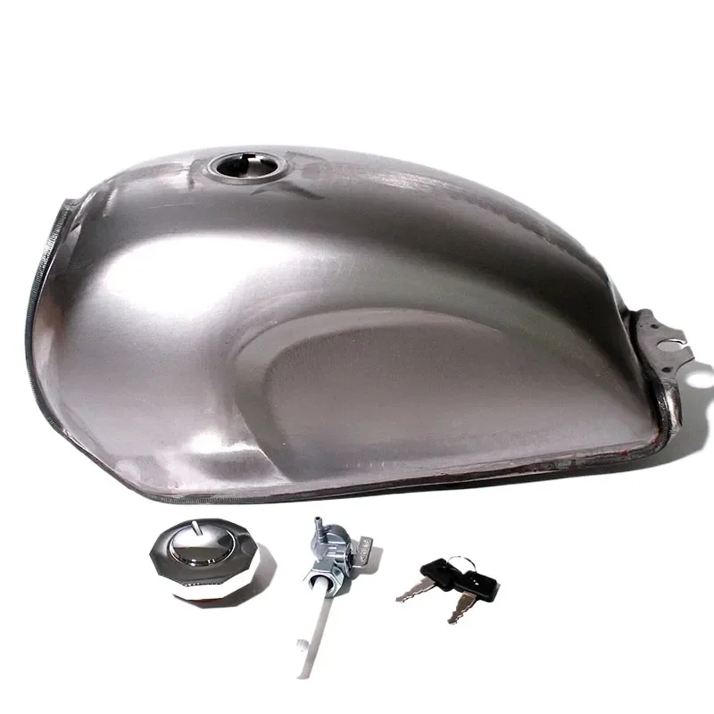 Retro Style Motorcycle Fuel Tank Compatible with CFMOTO H6GN125 Modified Gas Tank Assembly Custom Accessories for Bike Parts