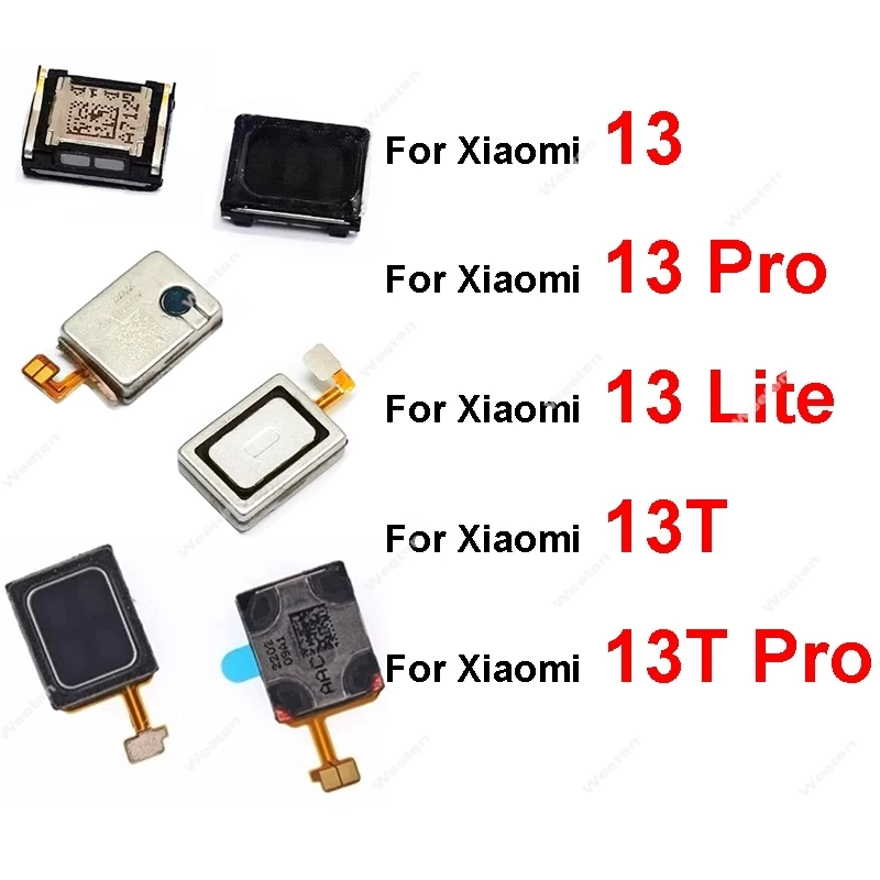 For Xiaomi Mi 13 13T Pro 13 Lite Earpiece Speaker Flex Cable Top Earpiece Speaker Sound Receiver Flex Cable Parts