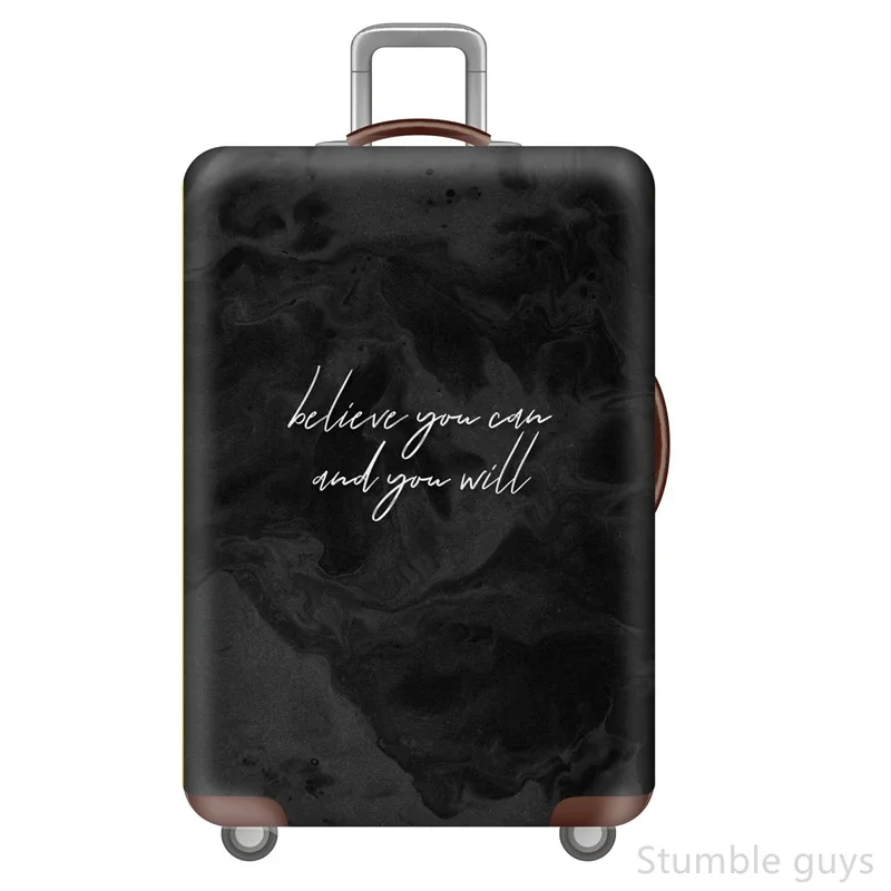 

Stretchy Washable Luggage Cover Protective Anti-Wear Suitcase Protector Useful For Leisure Trips Fits 18-32 Inch