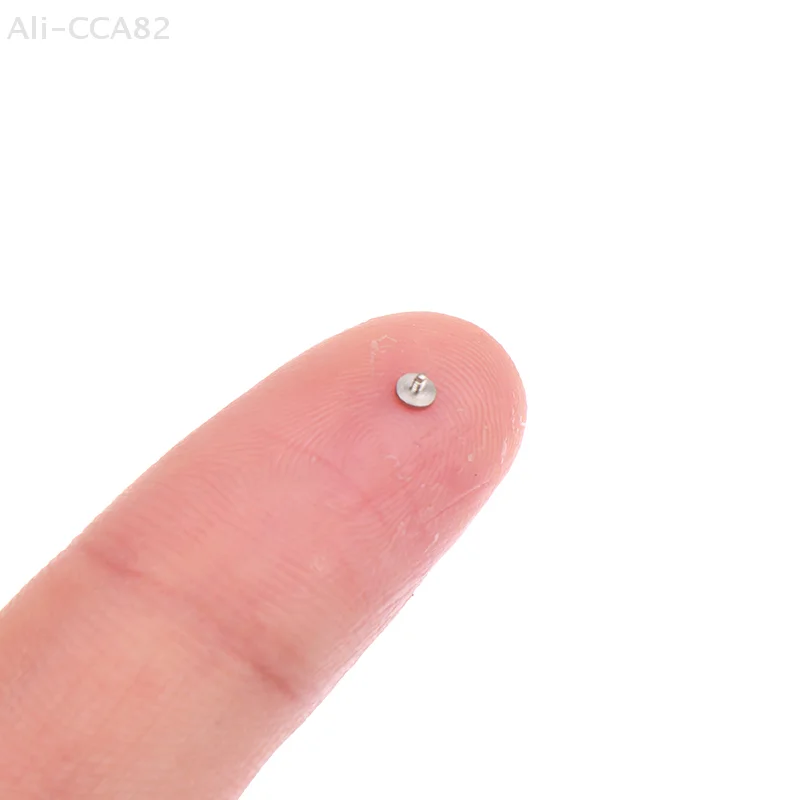 Kit Perbaikan Pergerakan Jam Tangan - 100 Buah Sekrup Campuran Presisi Mikro untuk Pembuat Jam