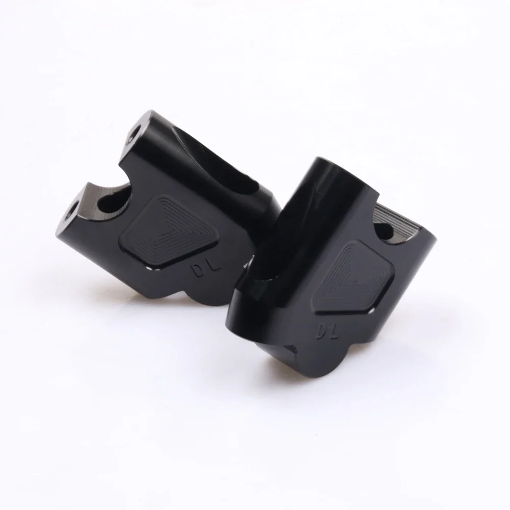 Motorcycle Handlebar Riser Up Clamp Mount Taper Handlebar Riser Kit For SUZUKI DL650 V-STROM 650 VSTROM DL 650 V STROM