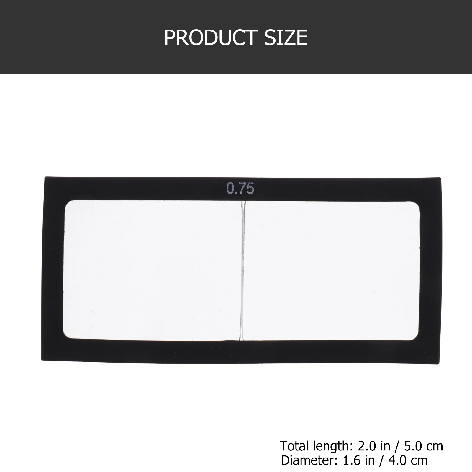 

1Pair Clear Magnifying Welding Lens 0.75 Magnifier Lens for Welding Cutting Arc Protection Accessories