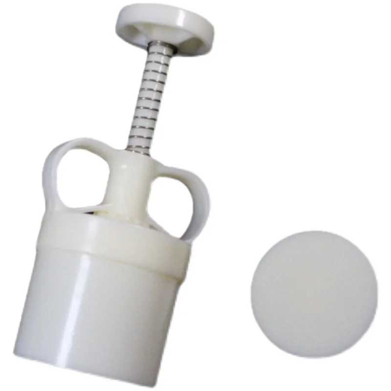 

Adjustable Weight Mooncake Filling Dispenser round Flat Pring Blank Board Flower Stamp Kitchen Baking DIY Tools