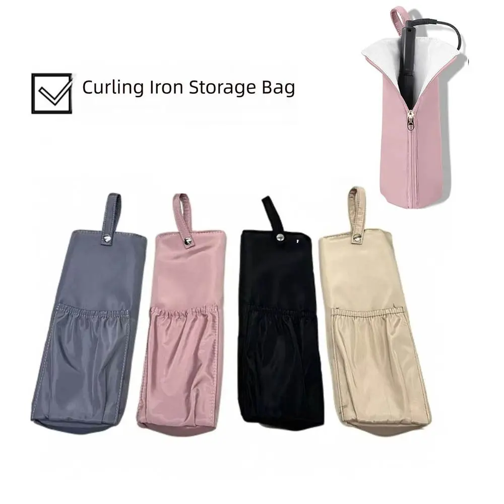HighTemperature Curling Iron Bag Heat-Resistant Waterproof Straightener Storage Pouch Protective Cover Dustproof