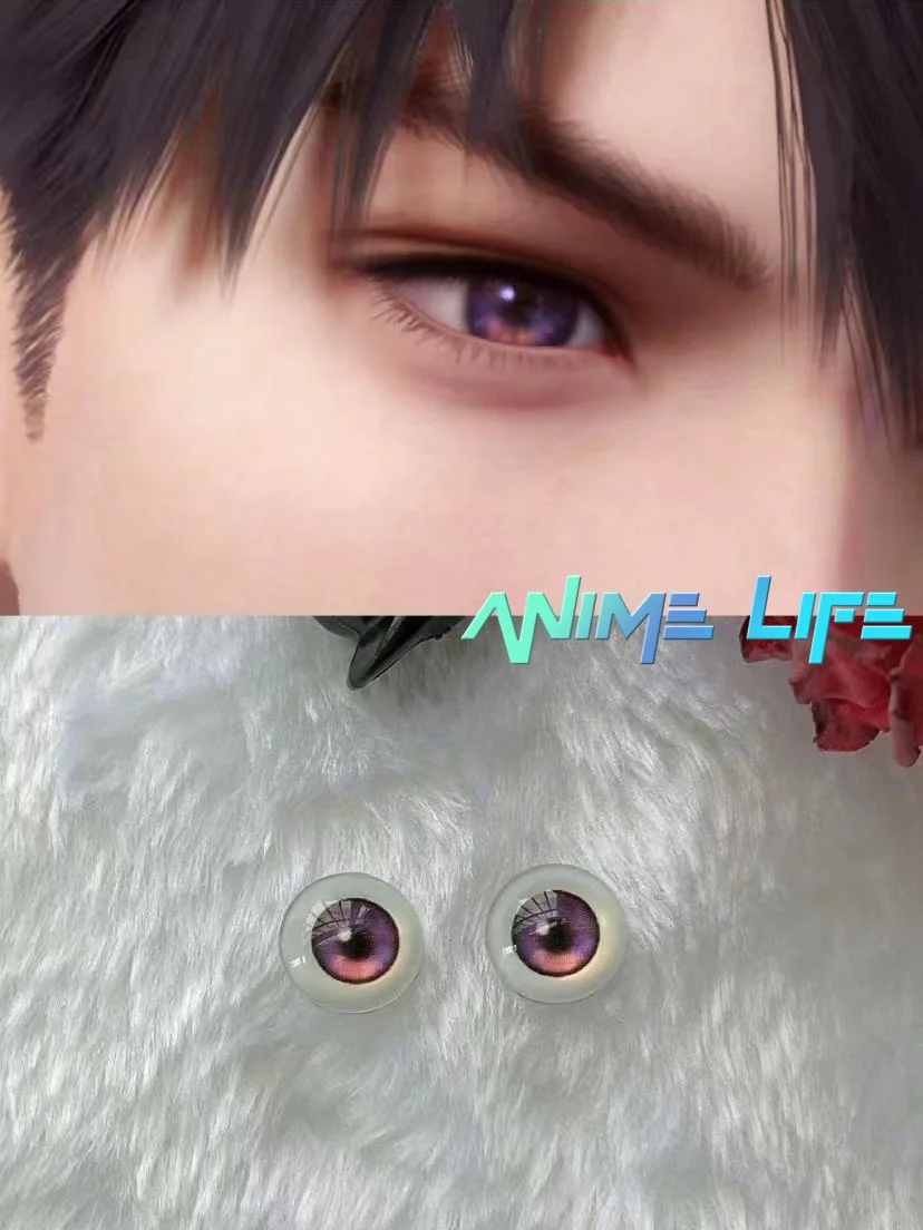 

Hot Game Love and Deepspace Caleb OB11 OB22 Glass Eye BJD 10/6 10/5 Eyeball Eyes Doll Accessories Anime Cosplay Gift