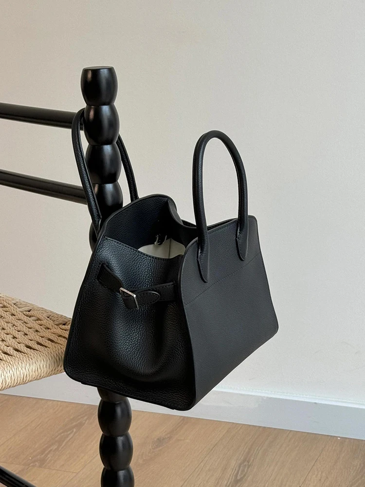 

Кожаная сумка-тоут Bla для женщин, новинка 2026 года, роскошная городская сумка с мягкой ручкой, наплечная сумка для работы и путешествий