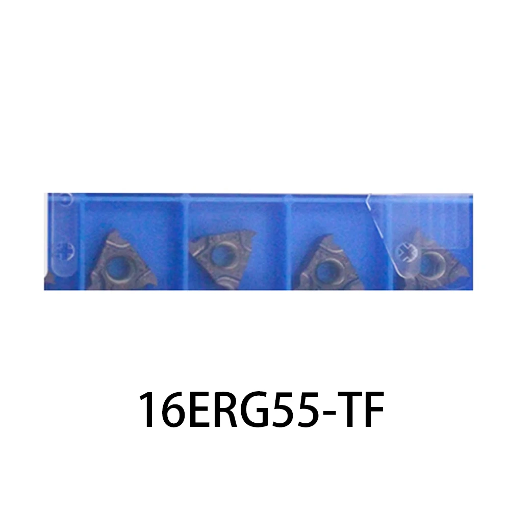 

16ERG55-TF PR1115 CNC Lathe Cutter 16 ER 16ER G 55 G55 TF Original Carbide Inserts Turning Tools Threading Blade Machine Holder