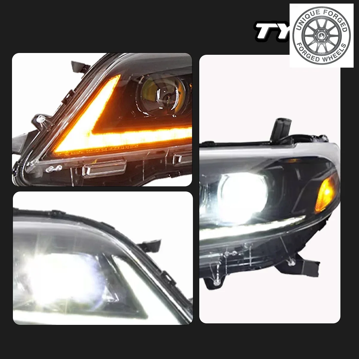 

Автомобильные фары BC для Toyota Sienna 2011-2020: Светодиодные фары-проекторы, дневные ходовые огни, автоаксессуары