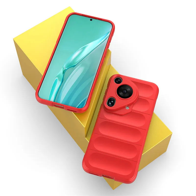 For Huawei Pura 70 Ultra Case Huawei Pura 70 Pro Plus Ultra Cover Original TPU Shockproof Phone Back Cover Huawei Pura 70 Ultra