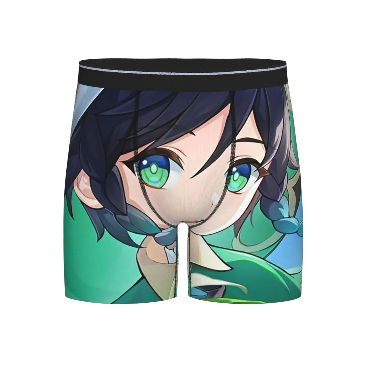 

Long Boxer Underpants Shorts Genshin Impact Venti Panties Men Ventilate Underwear for Homme Man Boyfriend Gift