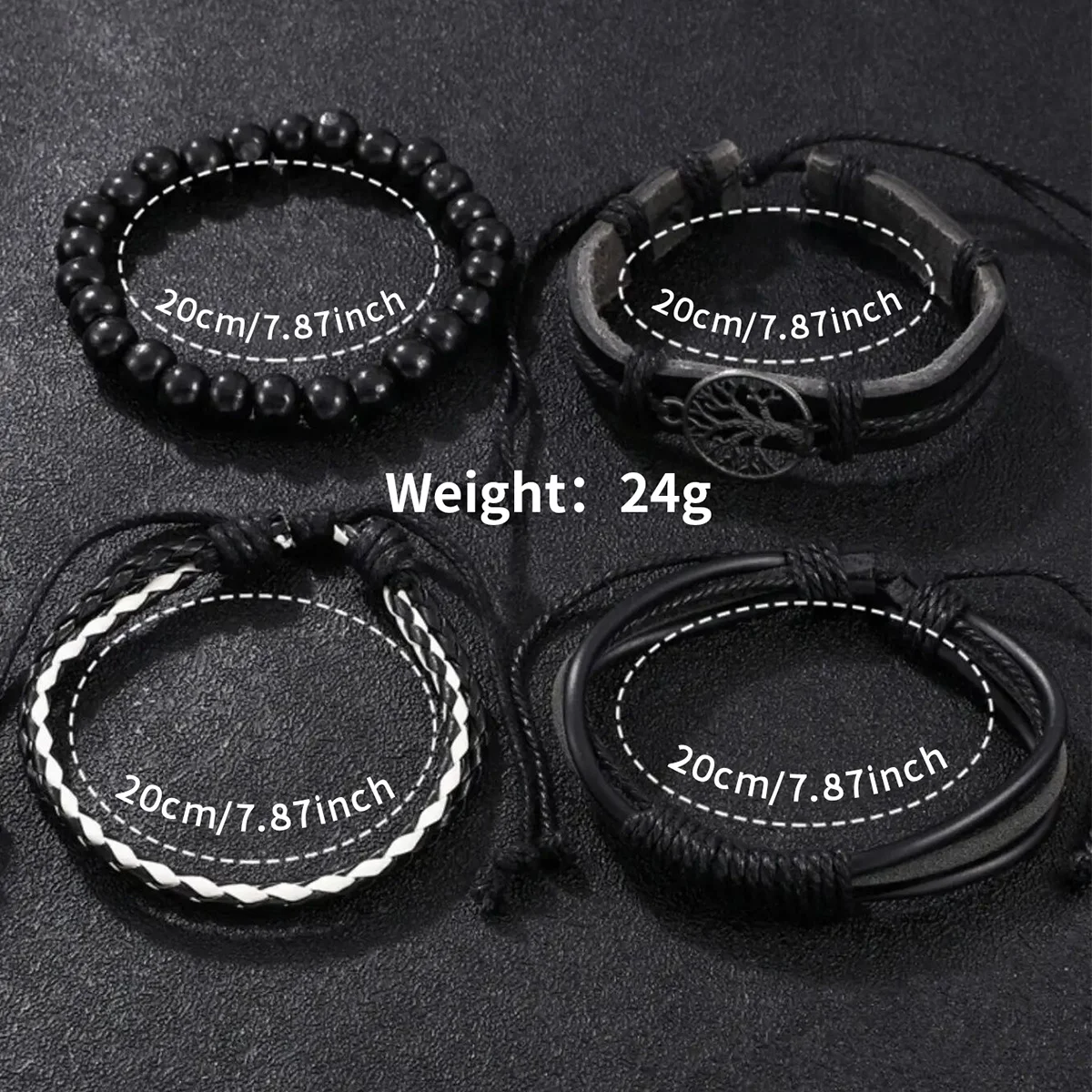 Set moda casual da uomo, orologio da cintura sportivo da uomo alla moda, orologio business semplice e alla moda