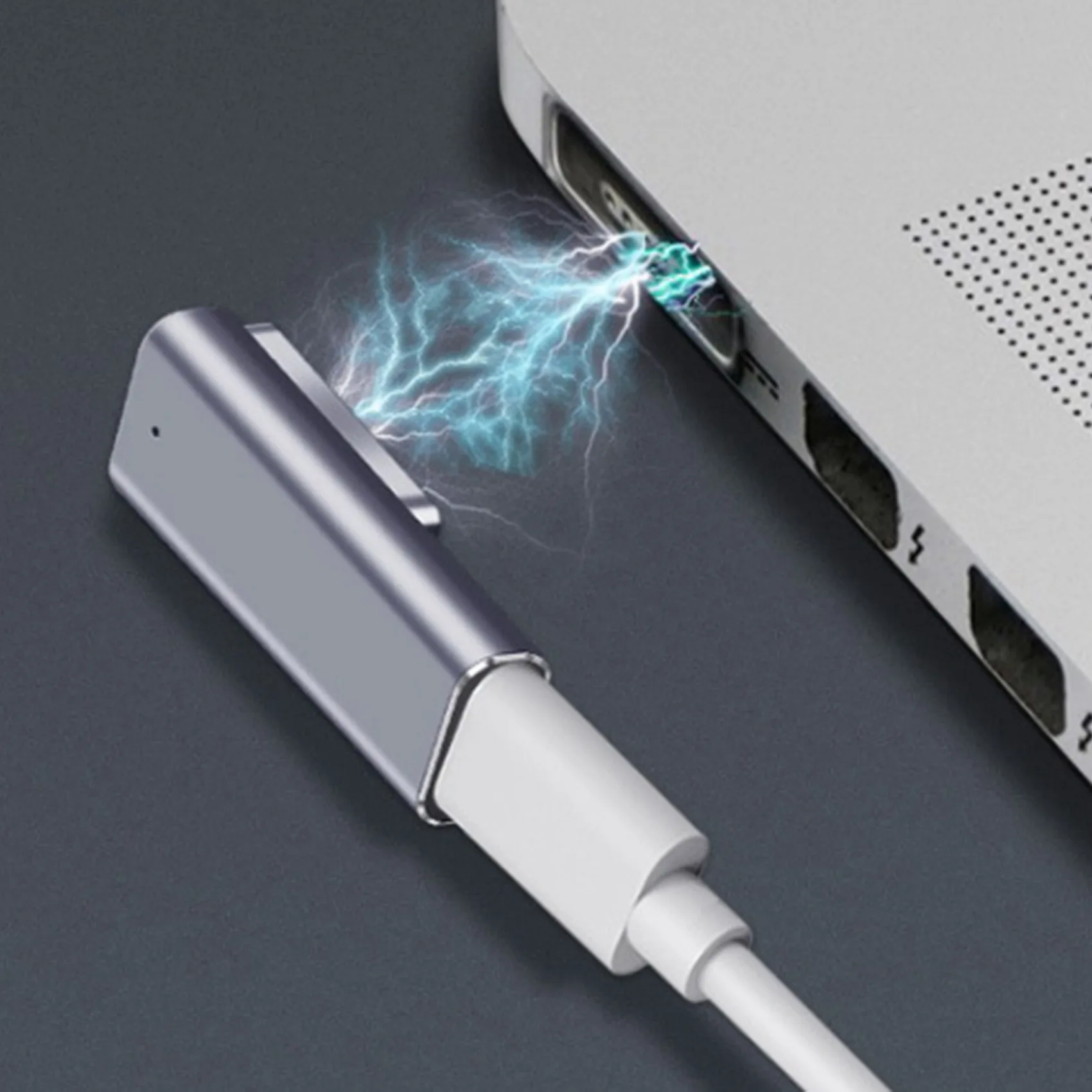 ABGN для ноутбука MAC Type-C «мама» на магнитный мужской адаптер для ноутбука с индикатором PD Trick адаптер для Magsafe2