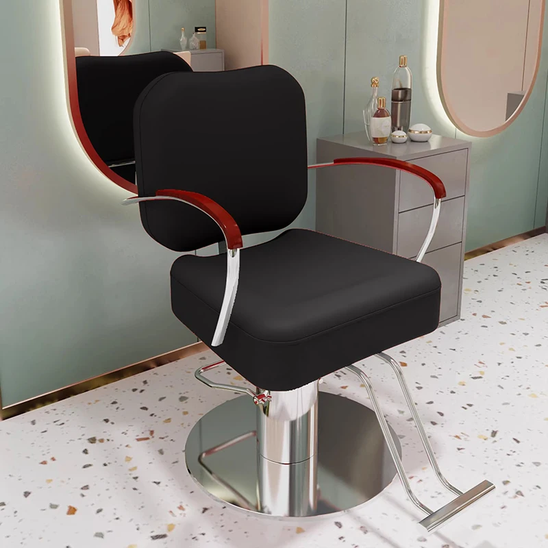 Studio Classic Barber Chair Nordic Design Luxury Modern For Beauty Salon Barber Chair Swivel Style Barberstuhl Salon Furniture