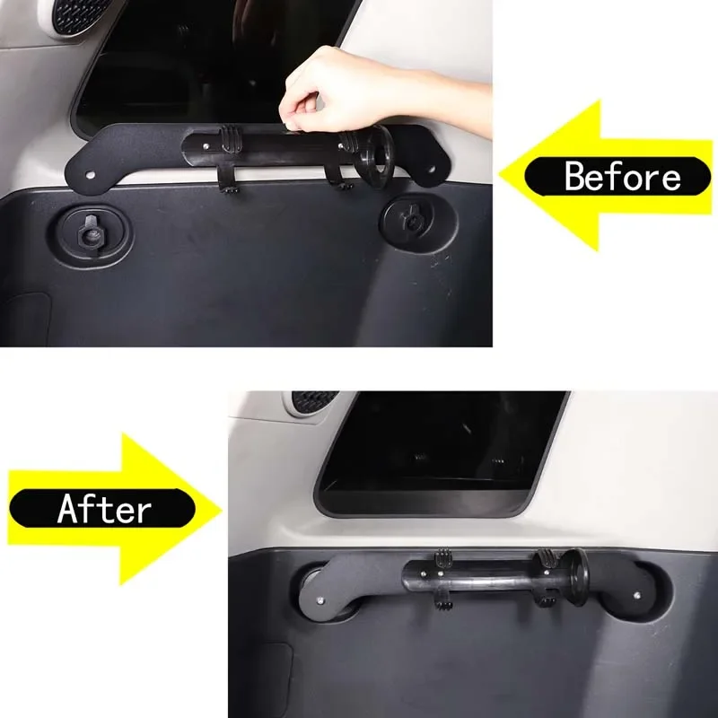

For 2007-2021 Toyota FJ Cruiser ABS/Carbon Steel car trunk Extinguisher Bracket cable tie bracket car interior accessories