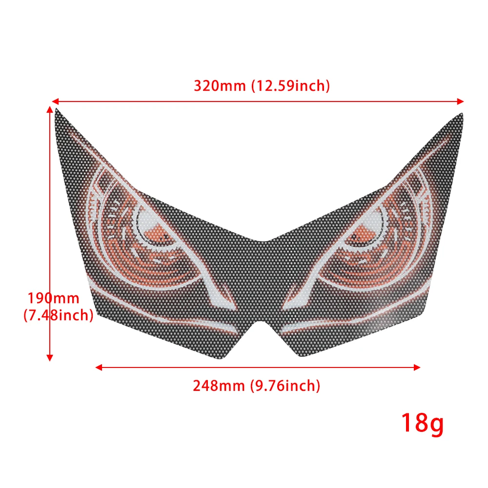 For KAWASAKI Z750 Z750R Z1000 Z 750 Z 1000 2007 2008 2009 Motorcycle Headlight Protection Sticker Headlight Lens Sticker