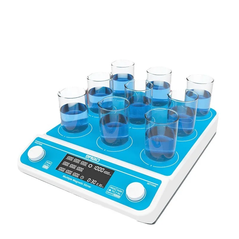 

Laboratory constant temperature heating magnetic stirrer, multi-station electromagnetic stirrer