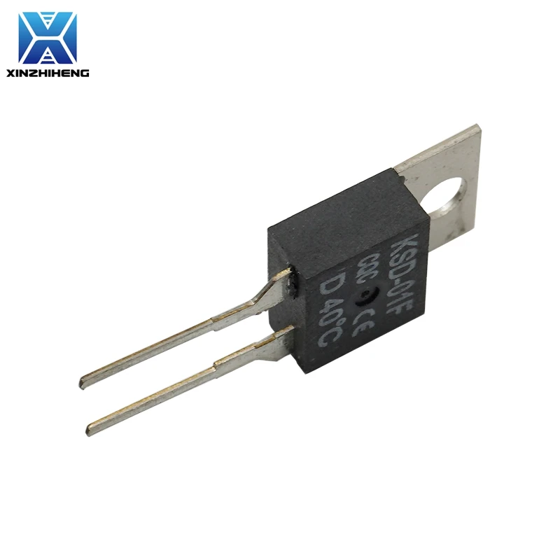 (1-10PCS) TO-220 KSD-01F Temperature Switch Thermostat Thermal Protector NO/NC 35 40 45 50 65 80 90 115 125 150 C Degree JUC-31F