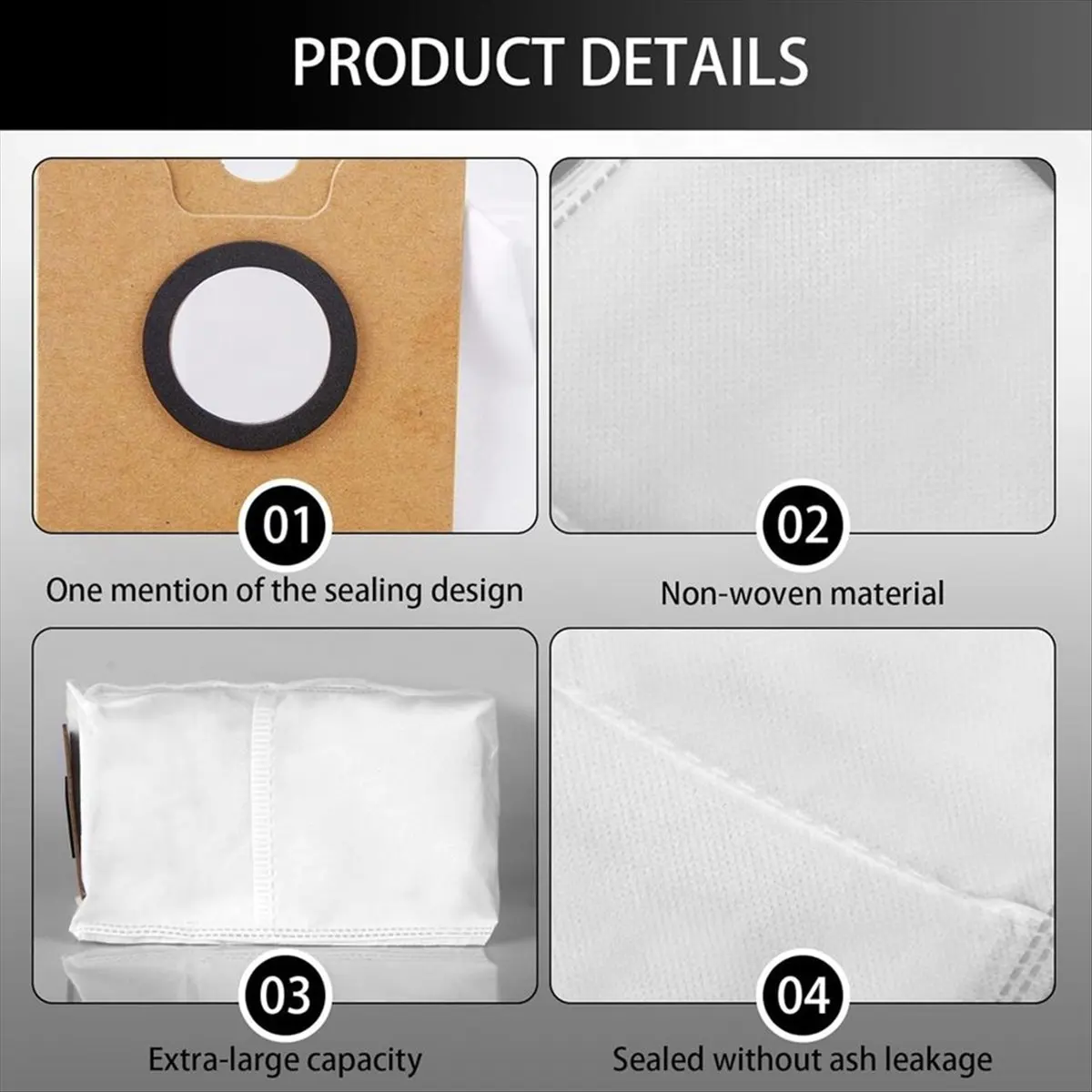 

2026 New Accessories Vacuum Cleaner Bags for 2299, 2499, 7490, 8290, Dust Bags for Robot Automatic Vacuum Cleaner