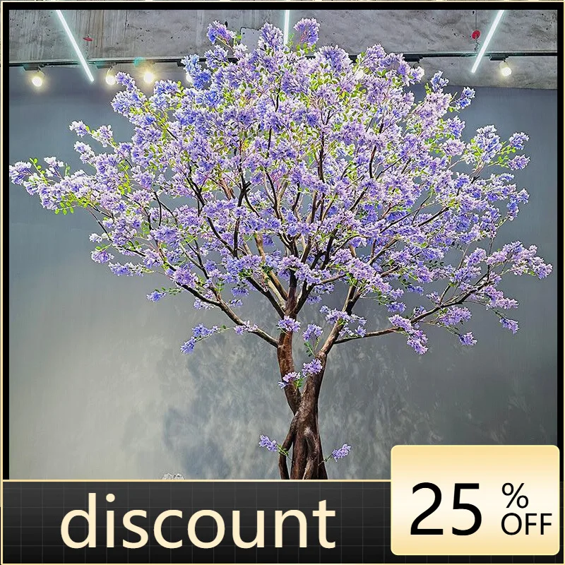 

LH simulation lilac tree, set props ornament background decoration