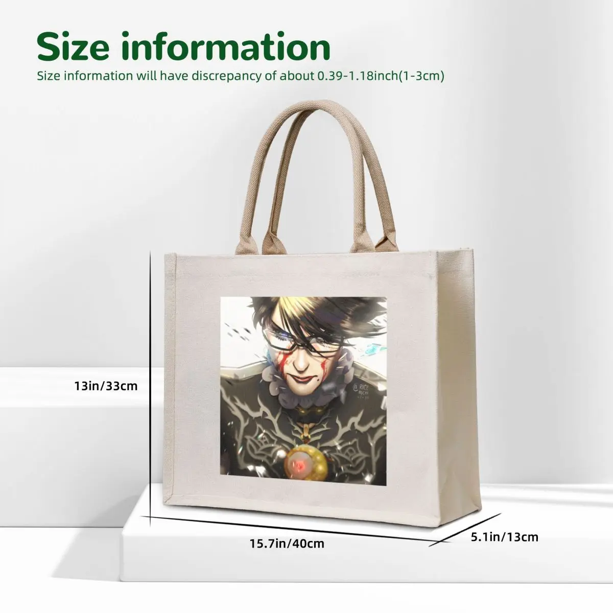 Angy Bayonetta :O Tote Bag tote bags aesthetic woman shopping bag cute tote bag