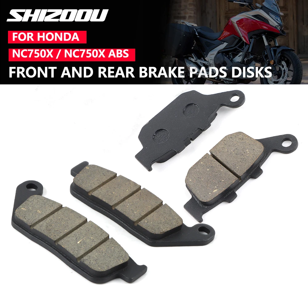 

Передние и задние тормозные колодки мотоцикла для HONDA NC750X 2012-2017 2022-2023 NC750X ABS 2012-2021 NC 750X NC750 X NC750XABS