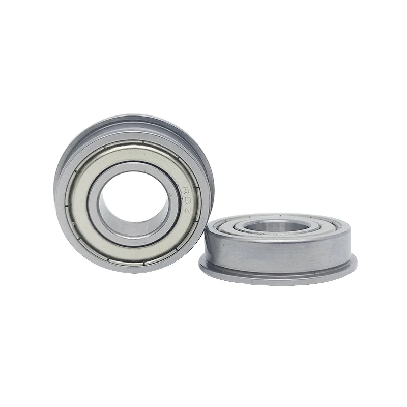 Flange Bearing FR2ZZ FR3ZZ FR4ZZ FR6ZZ FR8ZZ FR155ZZ FR166ZZ FR188ZZ  F634ZZ F635ZZ F636ZZ F63800ZZ F63801ZZ F63802ZZ