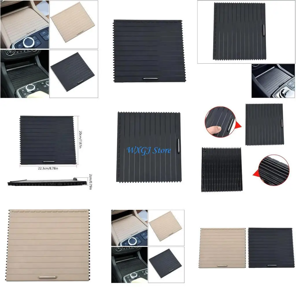 

37JE Fashionable Center Armrest Protector Replaces 1666803814 Center Console Covers