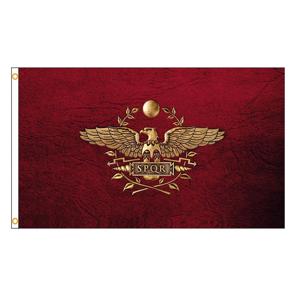 FLAGLAND 90x150cm SPQR Roman Empire Senate and People of Rome Flag