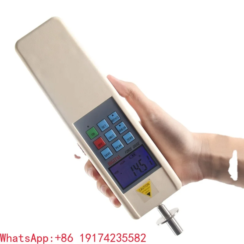 GY-4 Handheld Digital Fruit Penetrometer-0.5% Indication Error LCD Display Portable Fruit Hardness Tester 6-Month