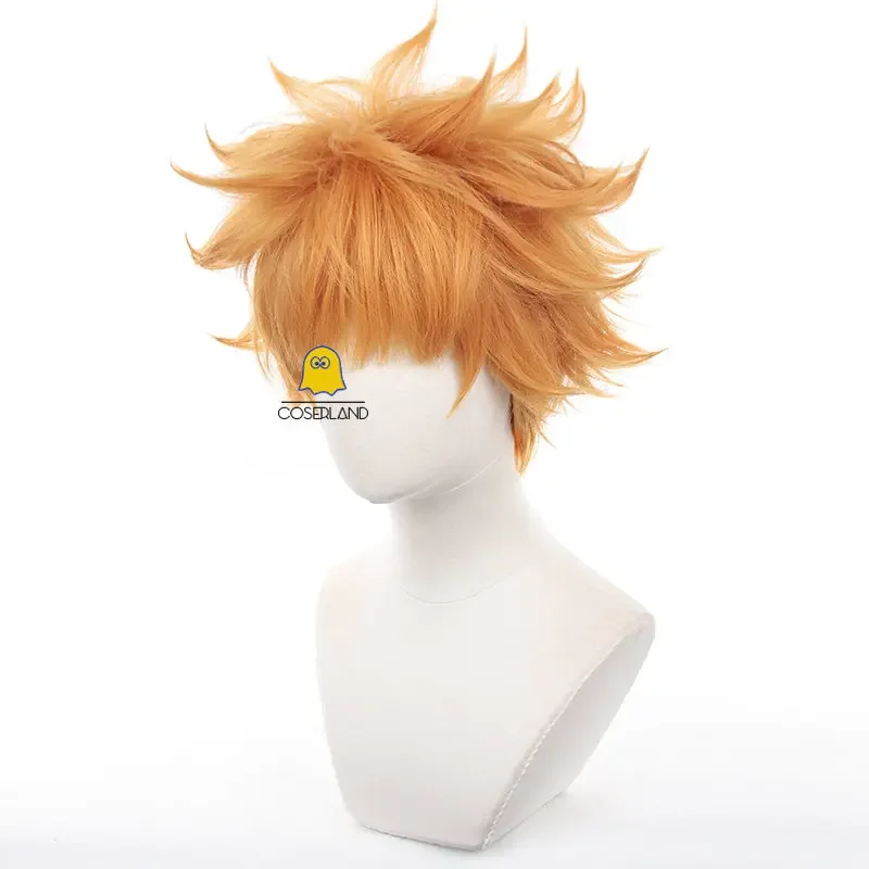 Kunigami Rensuke Peluca de cosplay Anime Blue Lock EN STOCK Hero Pelo corto amarillo Jugador de fútbol Equipo Z No.9 Accesorio para hombres y niños