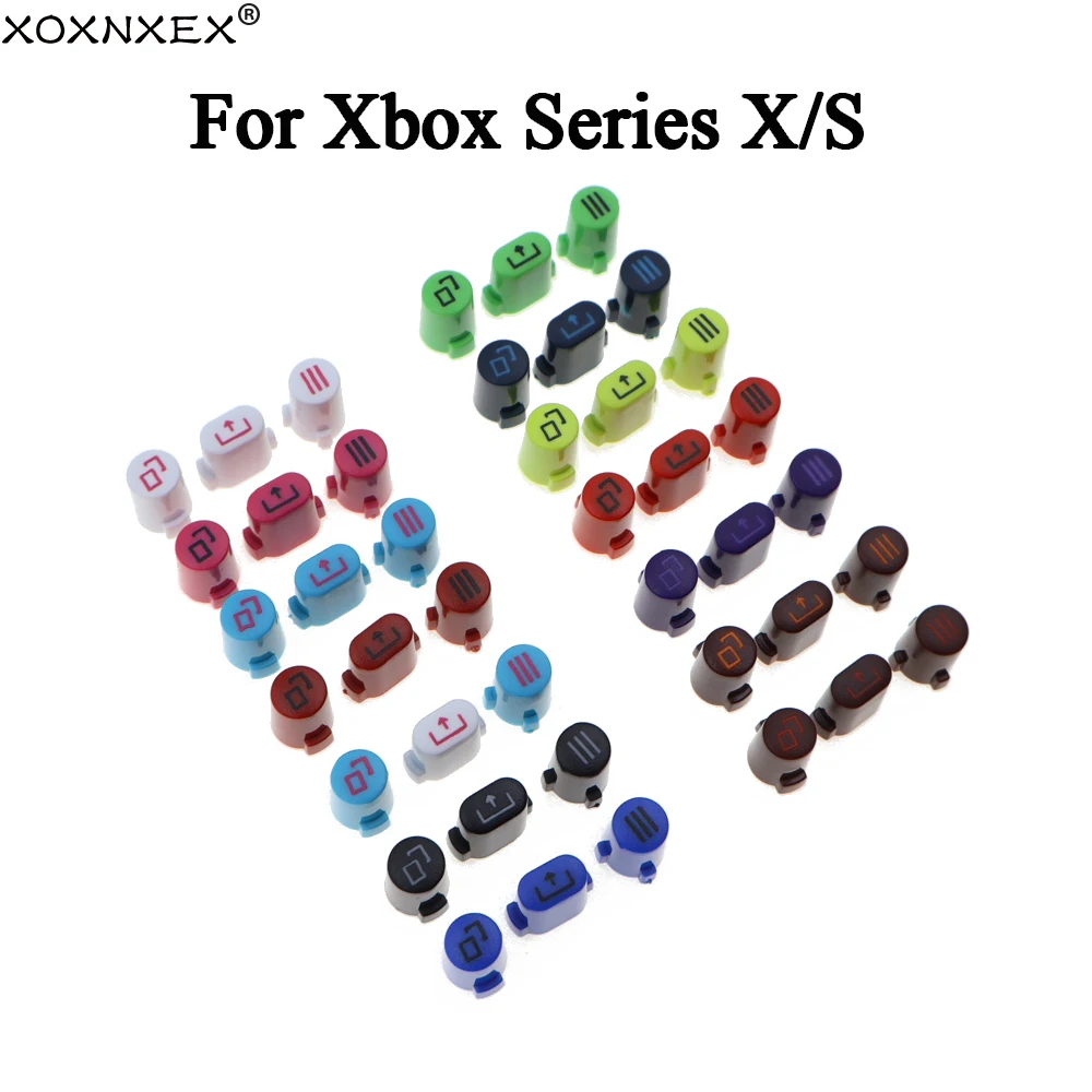 1Set Ersatz Spiel Griff Sharing Auswahl Menü Home Start Return Zurück Logo Schlüssel Taste Für Xbox Serie S X Controller
