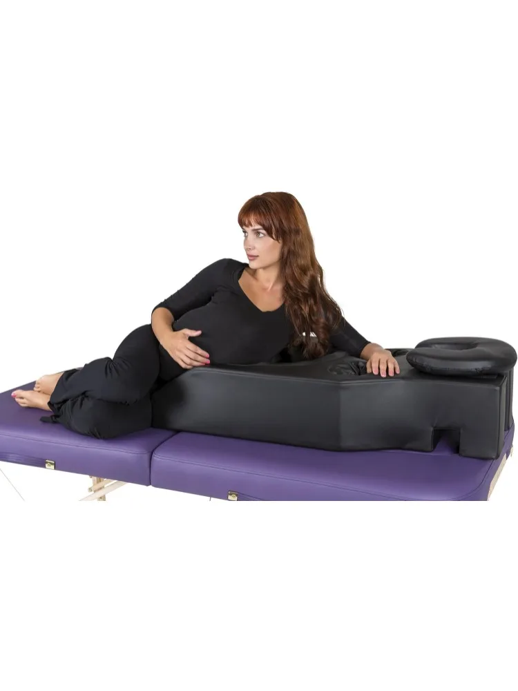 Pregnancy Massage Cushion & Headrest - Full Body Pregnancy Bolster/Ideal After Breast Surgery & Lower Back Pain