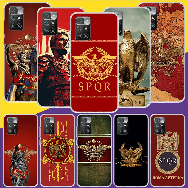 Чехол для телефона SPQR Roman Imperial Legionv для Xiaomi Redmi 13C 14C 12C 13 12 10C 10A 10 9C 9A 9T 9 8A 8 7A 7 6A 6 Pro K80 K70 K60 K