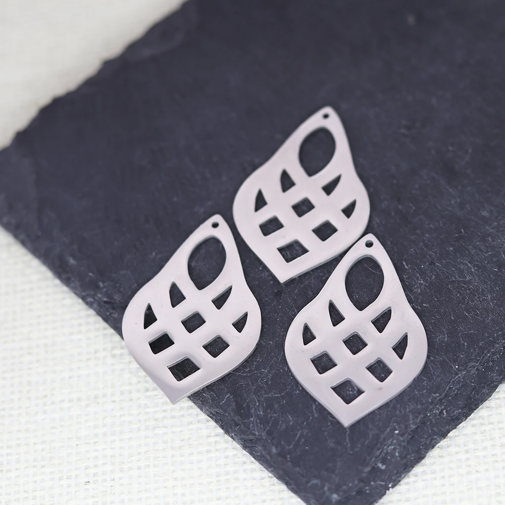 3pcs Stainless Steel Dragon Tree Candy Charms For Jewelry Making Supplies Diy Earrings Bracelet Necklace Accessories Wholesale