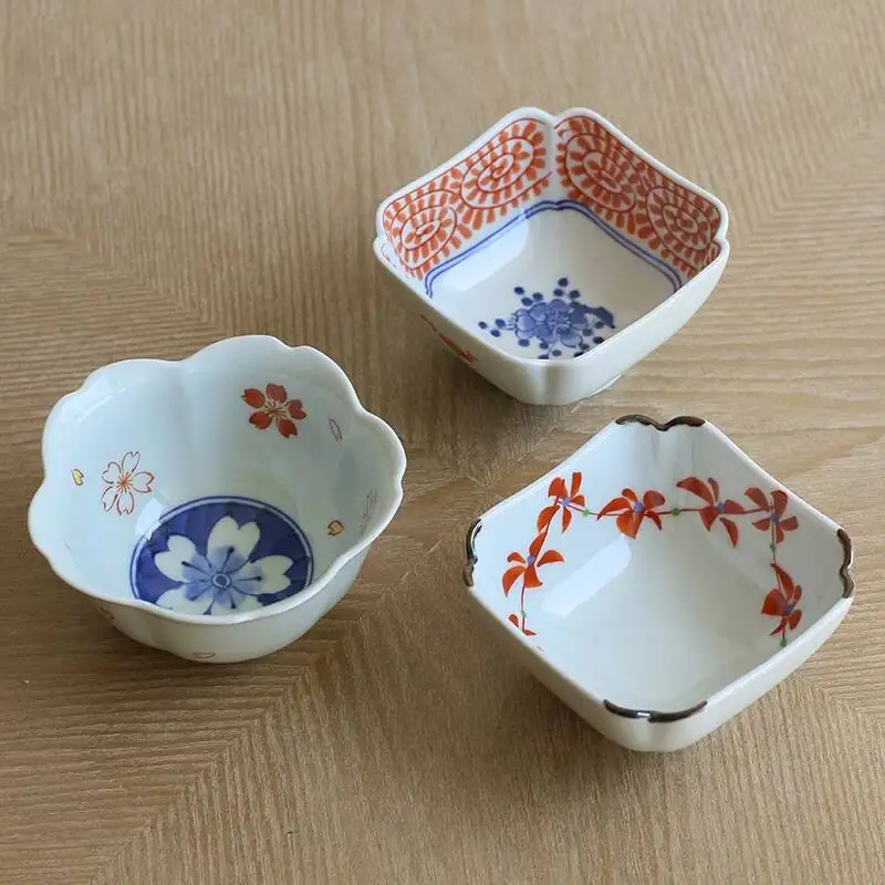 In-Stock Imported Arita Ware Lace-Edged Blue White Bean Seasoning And Dipping Sauce Dish, Small Bowl, Japanese Tableware