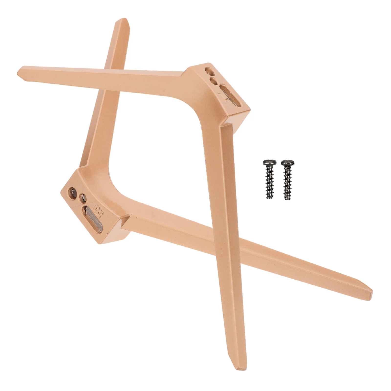 

1 Pair Universal Base Stand Zinc Alloy Legs Tabletop Mounting Support For Home Office Led Screen Flat Tvs