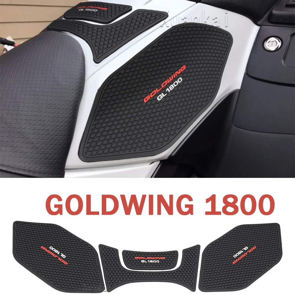 ホンダgoldwing 1800燃料タンクパッドgl1800f6bタンクパッドステッカーgl1800 2011-2017オートバイゴールドwing1800スクラッチ防止タンク用