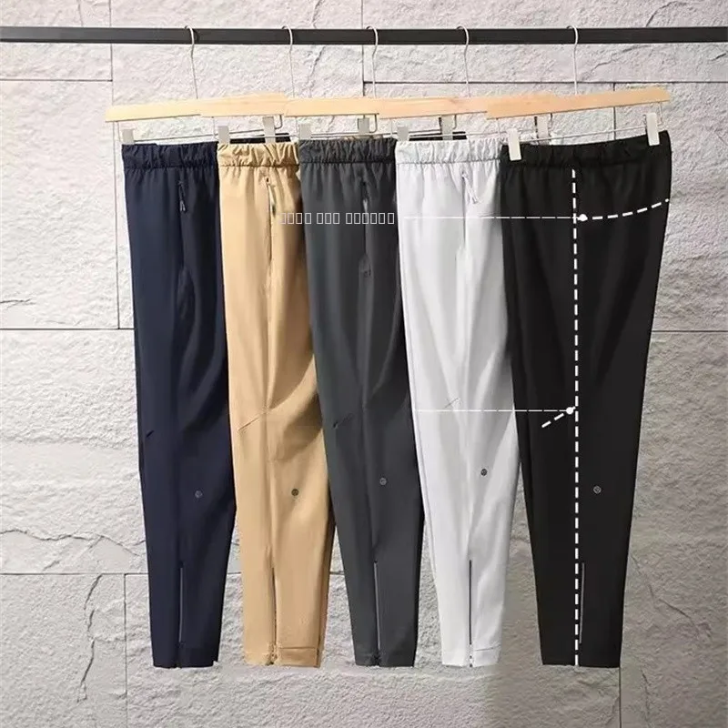 

Men's Outdoor Training Qui Dry Spor Casual Pants 3D Tailoring Straight Leg Loose Fit mid Waist Spring Summer Faion