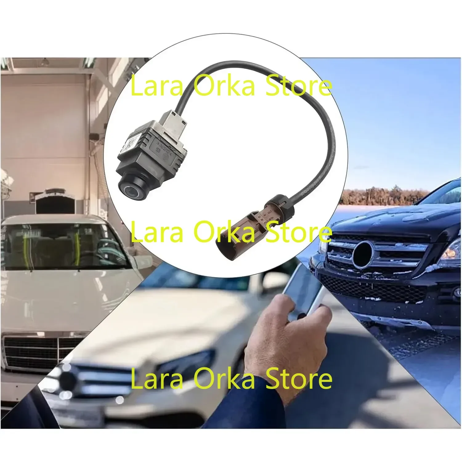 1 telecamera frontale da 360 gradi compatibile con Benz W205 W218 W292 W448 W253 # A0009050806/ A0009051103 Telecamera retrovisore retromarcia