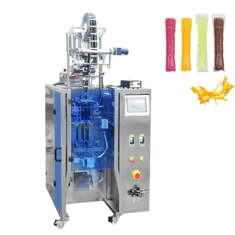 FL Custom Cheap Price Automatic Juice Ice Lolly Packing Machine Freeze Oil Water Milk Liquid Sachet Filling Packaging Machine