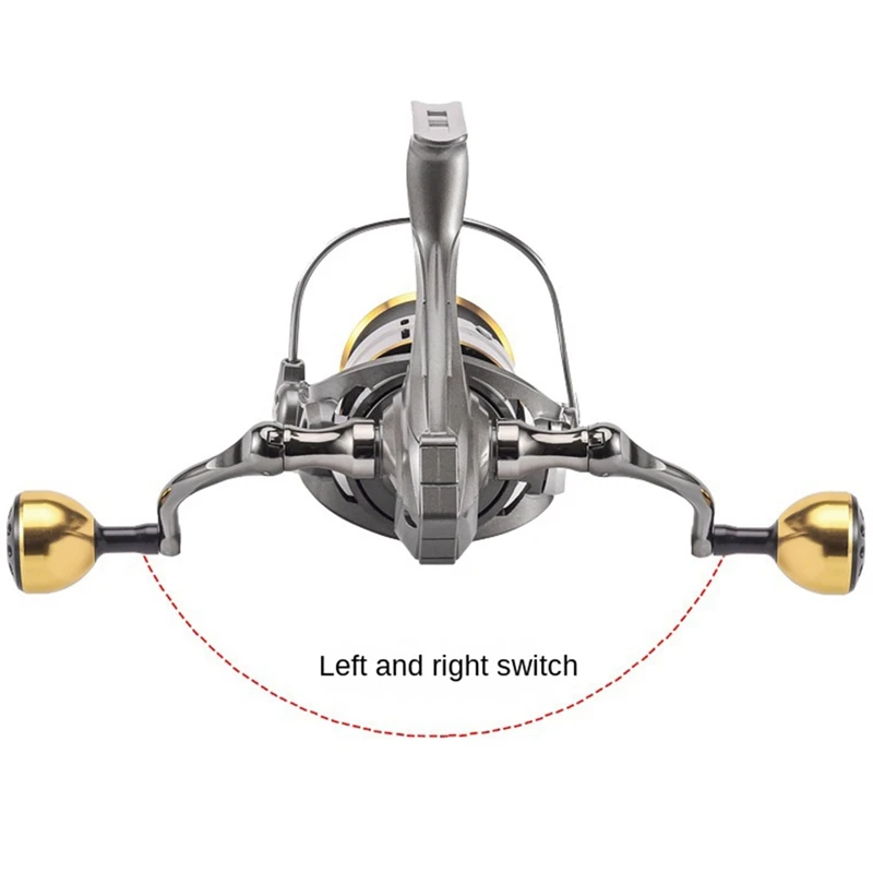 New Style Fishing Reel, Interchangeable Left And Right Handles, Spinnings Reel, Seamless High Speed Fishing Reel